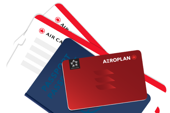 aeoplan card and passport